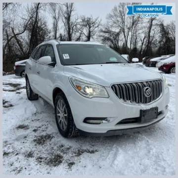 White 2017 Buick Enclave Leather Group for sale in Indianapolis, IN
