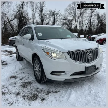 White 2017 Buick Enclave Leather Group for sale in Indianapolis, IN