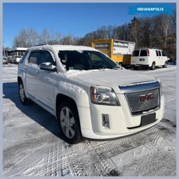 White 2015 GMC Terrain Denali for sale in Indianapolis, IN