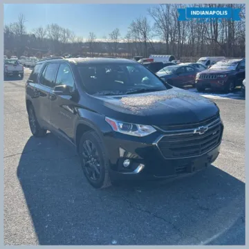 Black 2020 Chevrolet Traverse RS for sale in Indianapolis, IN