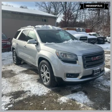 Silver 2015 GMC Acadia SLT-1 for sale in Indianapolis, IN