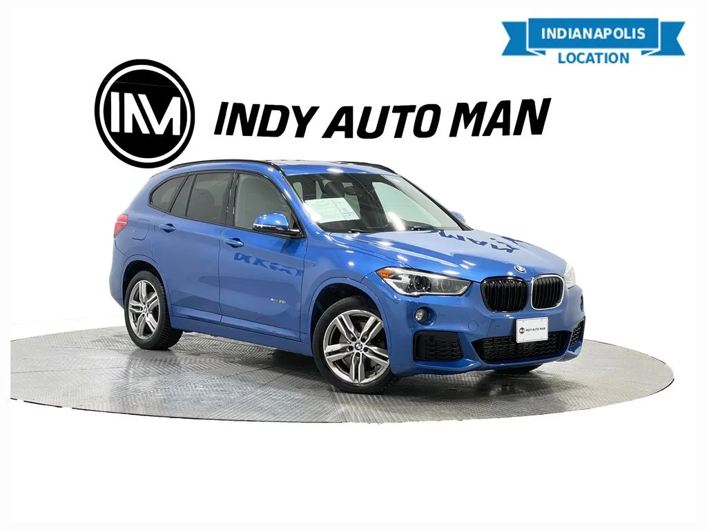 Blue 2017 BMW X1 xDrive28i for sale in Indianapolis, IN