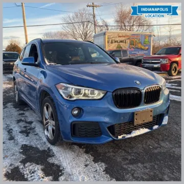 Blue 2017 BMW X1 xDrive28i for sale in Indianapolis, IN