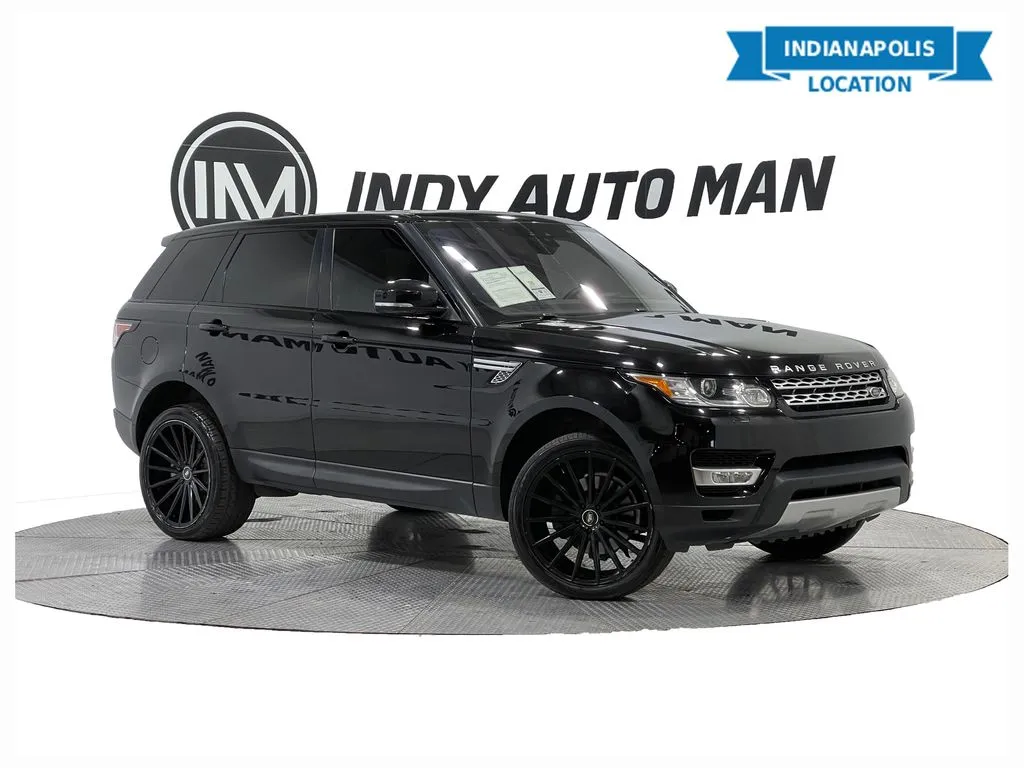 Black 2017 Land Rover Range Rover Sport HSE Td6 for sale in Indianapolis, IN