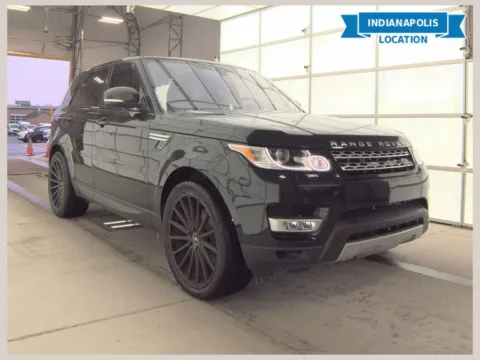 Black 2017 Land Rover Range Rover Sport HSE Td6 for sale in Indianapolis, IN