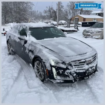 Black 2017 Cadillac CTS 3.6L Luxury for sale in Indianapolis, IN