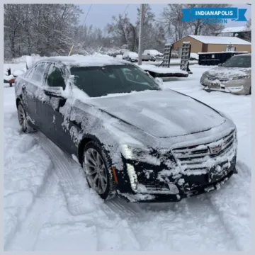 Black 2017 Cadillac CTS 3.6L Luxury for sale in Indianapolis, IN