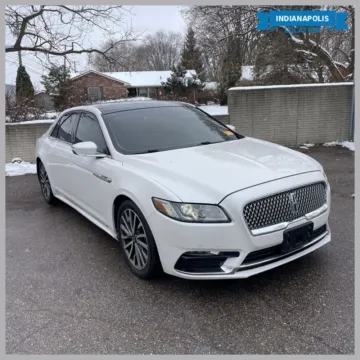 White 2017 Lincoln Continental Select for sale in Indianapolis, IN