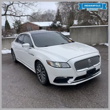 White 2017 Lincoln Continental Select for sale in Indianapolis, IN