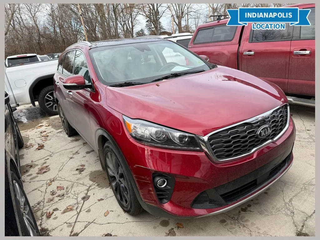 Red 2020 Kia Sorento EX for sale in Indianapolis, IN