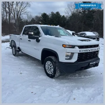 White 2021 Chevrolet Silverado 2500HD Custom for sale in Indianapolis, IN