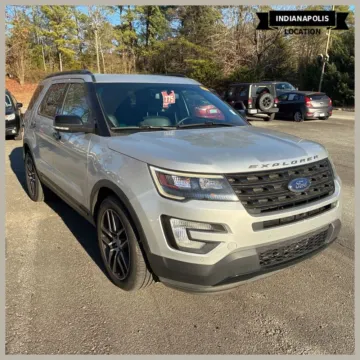 Silver 2017 Ford Explorer Sport for sale in Indianapolis, IN