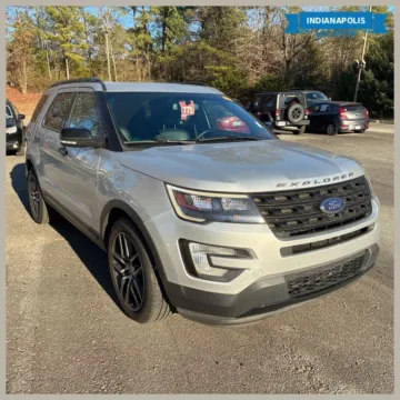 Silver 2017 Ford Explorer Sport for sale in Indianapolis, IN