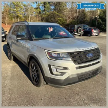 Silver 2017 Ford Explorer Sport for sale in Indianapolis, IN