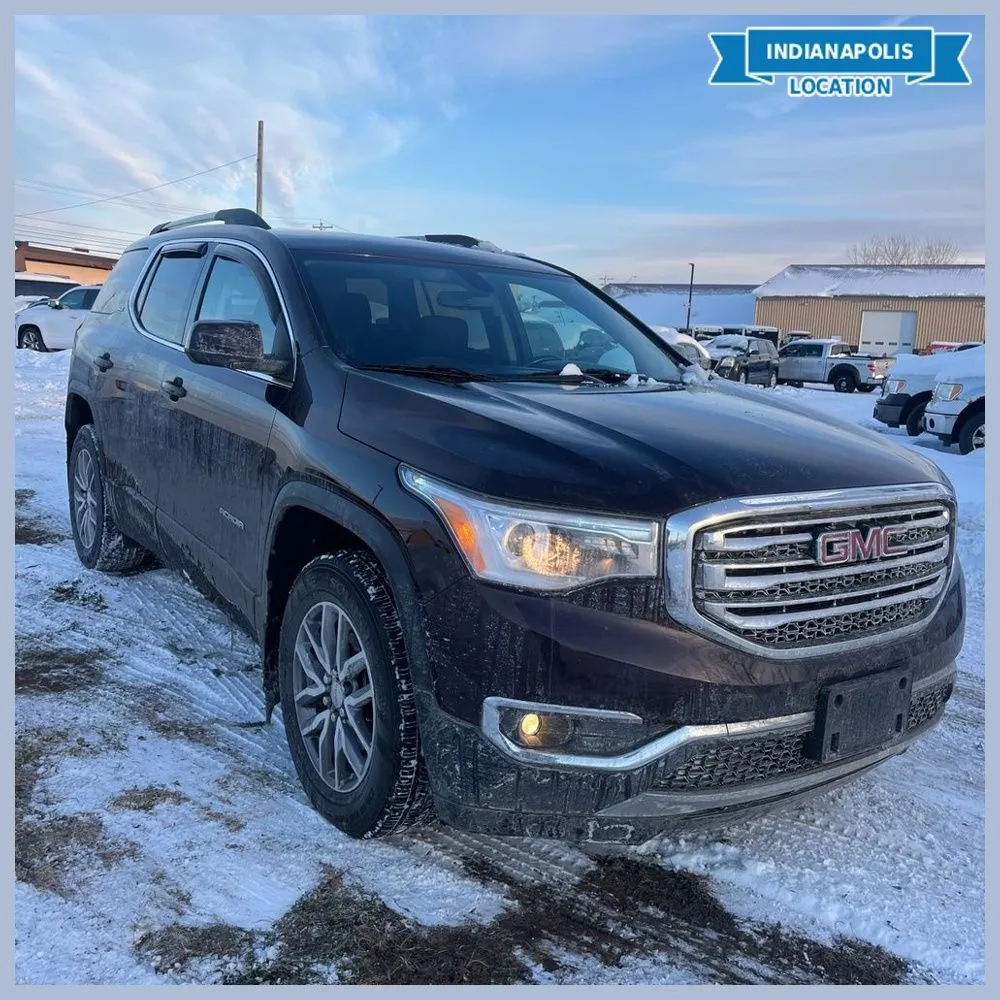 Black 2018 GMC Acadia SLE-2 for sale in Indianapolis, IN