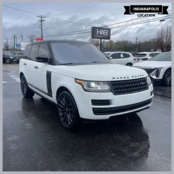 White 2017 Land Rover Range Rover 3.0L V6 Supercharged HSE for sale in Indianapolis, IN