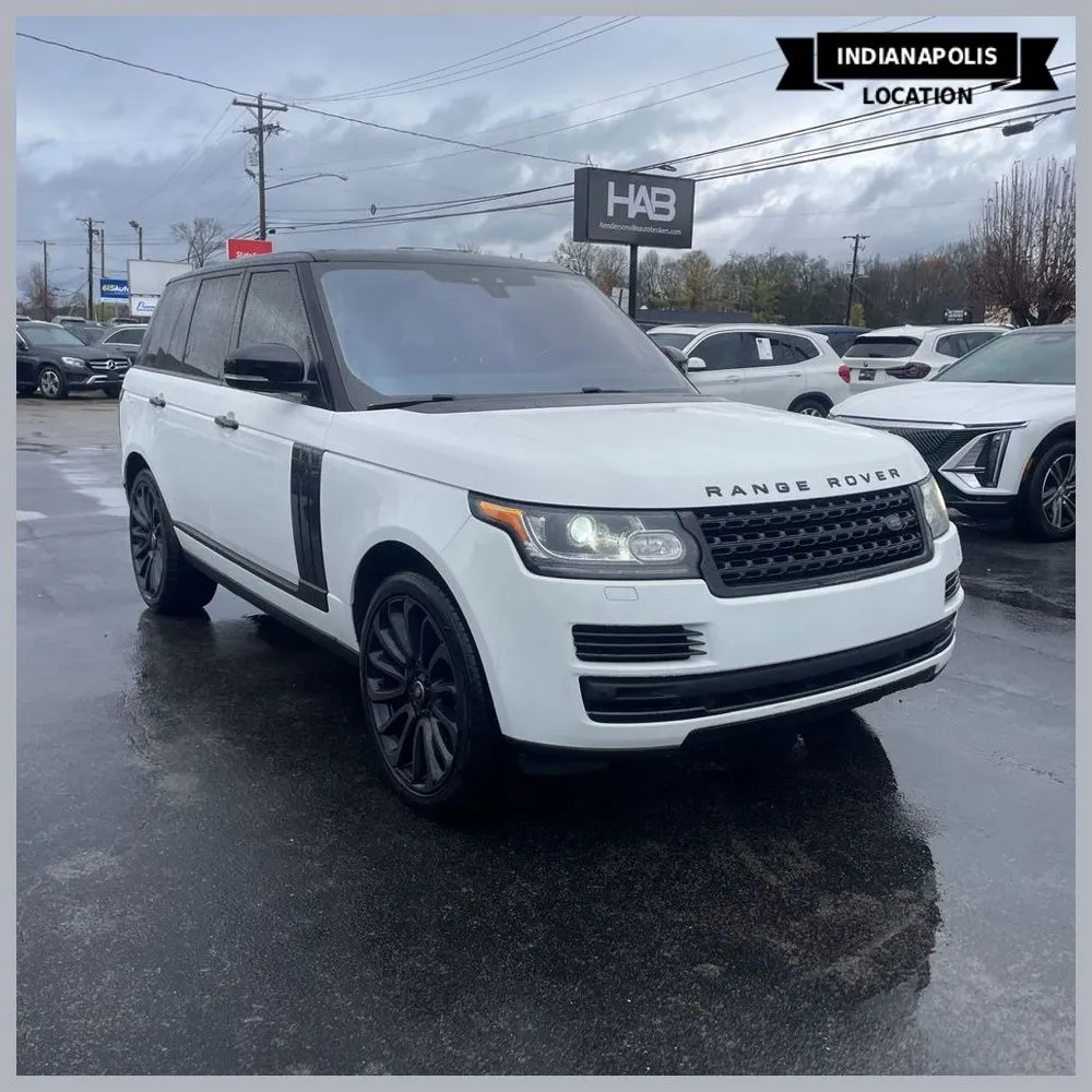 2017 Land Rover Range Rover HSE