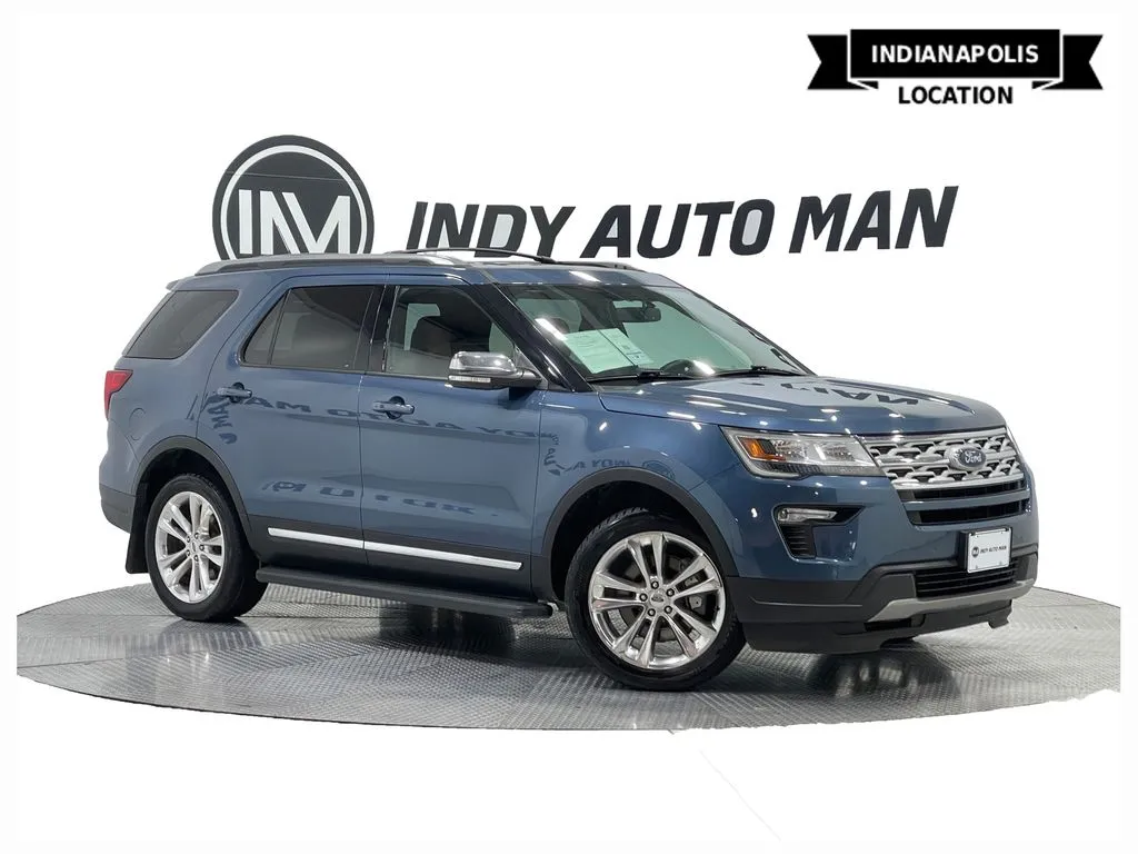 Blue 2019 Ford Explorer XLT for sale in Indianapolis, IN