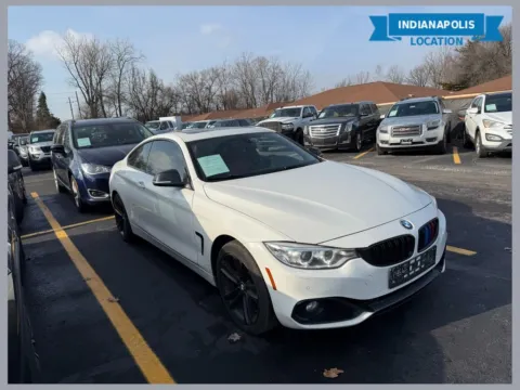 White 2015 BMW 4 Series 428i xDrive for sale in Indianapolis, IN