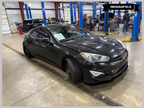 Black 2014 Hyundai Genesis Coupe 2.0T R-Spec for sale in Indianapolis, IN