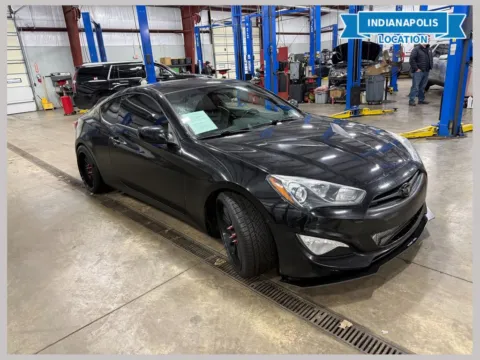 Black 2014 Hyundai Genesis Coupe 2.0T R-Spec for sale in Indianapolis, IN