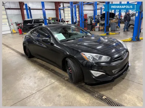 Black 2014 Hyundai Genesis Coupe 2.0T R-Spec for sale in Indianapolis, IN