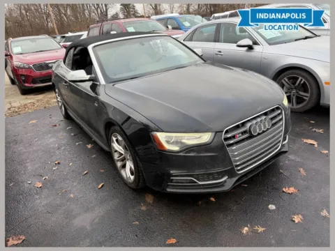 Black 2013 Audi S5 3.0T Premium Plus quattro for sale in Indianapolis, IN