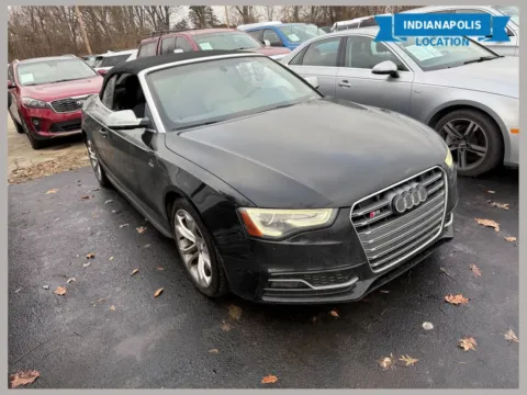 Black 2013 Audi S5 3.0T Premium Plus quattro for sale in Indianapolis, IN