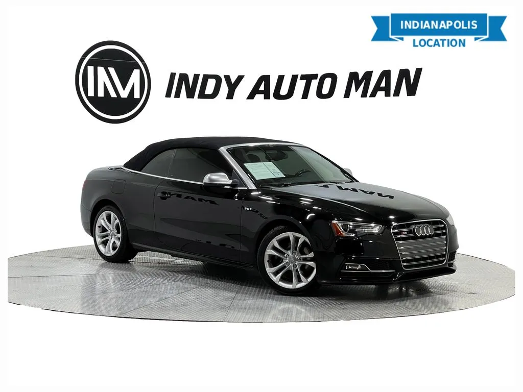 Black 2013 Audi S5 3.0T Premium Plus quattro for sale in Indianapolis, IN
