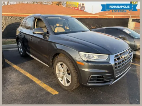 Gray 2018 Audi Q5 2.0T Premium quattro for sale in Indianapolis, IN