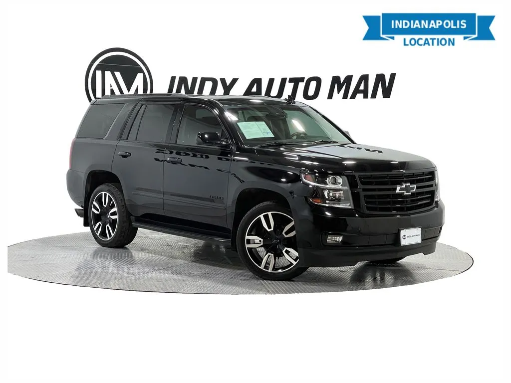 Black 2018 Chevrolet Tahoe Premier for sale in Indianapolis, IN