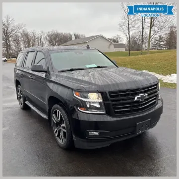 Black 2018 Chevrolet Tahoe Premier for sale in Indianapolis, IN