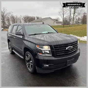 Black 2018 Chevrolet Tahoe Premier for sale in Indianapolis, IN