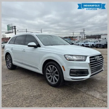 White 2018 Audi Q7 3.0T Prestige quattro for sale in Indianapolis, IN