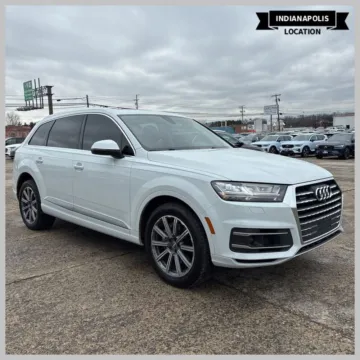 White 2018 Audi Q7 3.0T Prestige quattro for sale in Indianapolis, IN