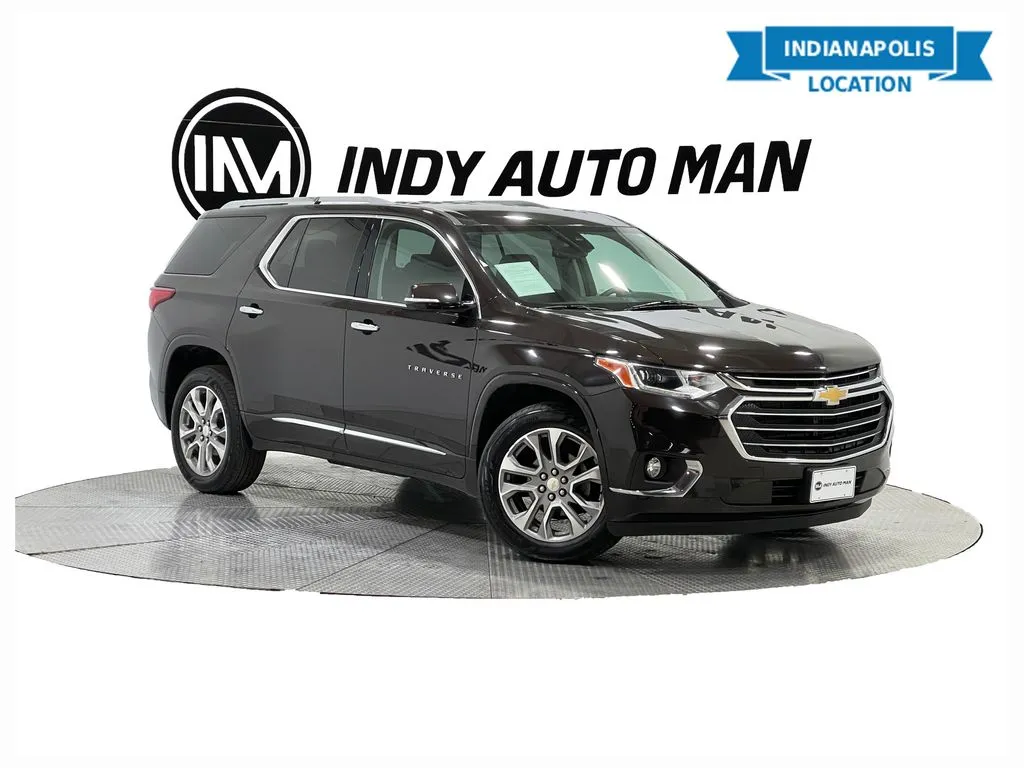Brown 2018 Chevrolet Traverse Premier for sale in Indianapolis, IN