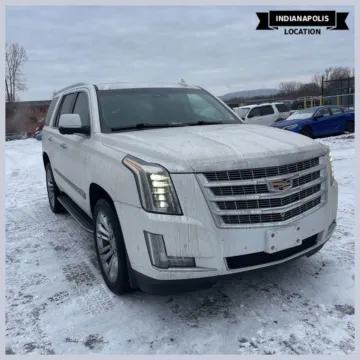 White 2018 Cadillac Escalade Luxury for sale in Indianapolis, IN