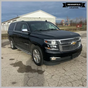 Black 2018 Chevrolet Suburban Premier for sale in Indianapolis, IN