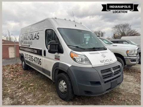 White 2017 Ram ProMaster 2500 High Roof for sale in Indianapolis, IN