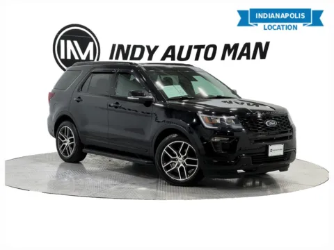 Black 2019 Ford Explorer Sport for sale in Indianapolis, IN