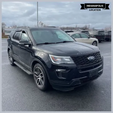 Black 2019 Ford Explorer Sport for sale in Indianapolis, IN