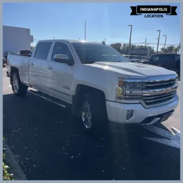 White 2016 Chevrolet Silverado 1500 High Country for sale in Indianapolis, IN