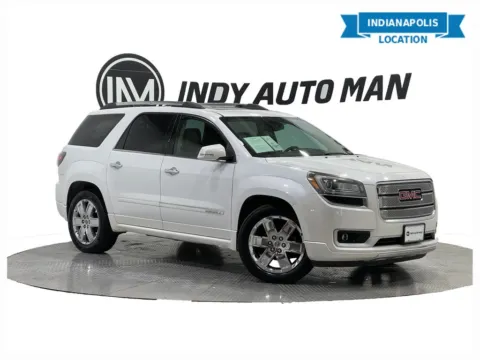 White 2016 GMC Acadia Denali for sale in Indianapolis, IN