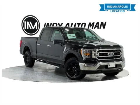 Black 2021 Ford F-150 XLT for sale in Indianapolis, IN