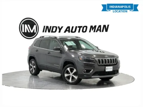 Gray 2021 Jeep Cherokee Limited for sale in Indianapolis, IN