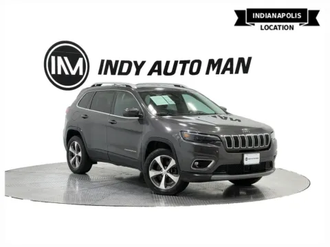 Gray 2021 Jeep Cherokee Limited for sale in Indianapolis, IN