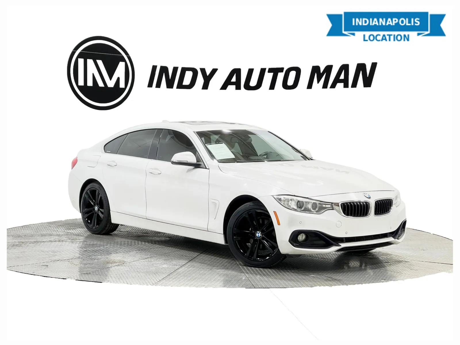White 2017 BMW 4 Series 430i Gran Coupe for sale in Indianapolis, IN