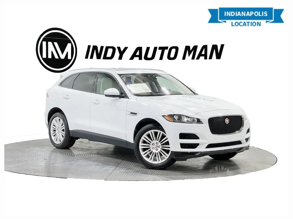 White 2018 Jaguar F-PACE 20d Premium for sale in Indianapolis, IN