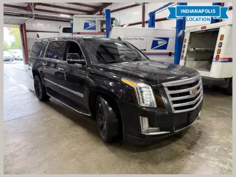 Black 2018 Cadillac Escalade ESV Luxury for sale in Indianapolis, IN