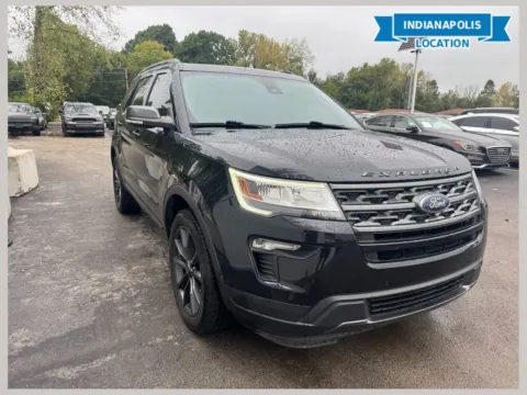 Black 2019 Ford Explorer XLT for sale in Indianapolis, IN